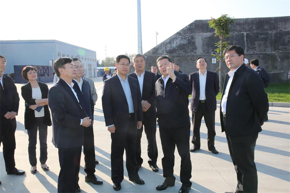 市委副書記、市長孟凡利考察平度南村大型秸稈生物天然氣項目